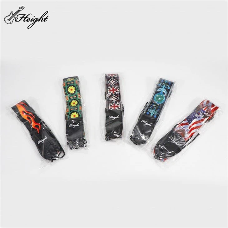 National Flag Pattern Polyester Guitar Strap