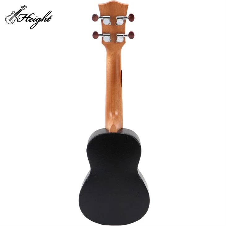 Mahogany Wood Ovation Guitar Soprano Ukulele