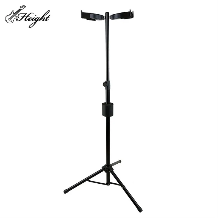 Suport de guitarra autoblocant per a 2